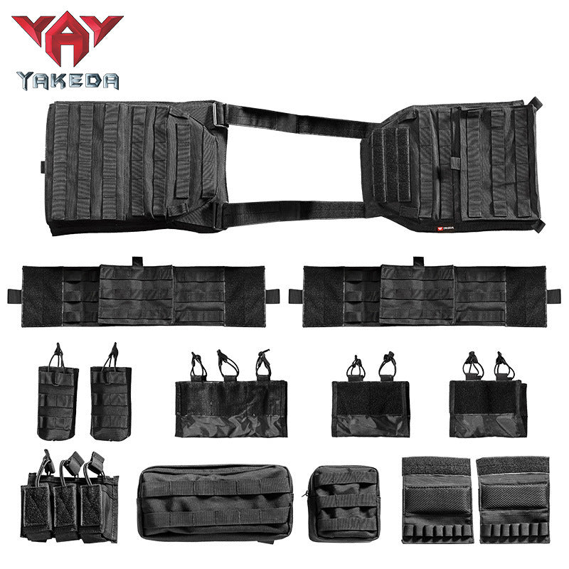 Flag Village Outward Quick Dismantling Tactical Vest Outdoor Camouflage Equipment 6094 Tactical Vest CS Training Equipment