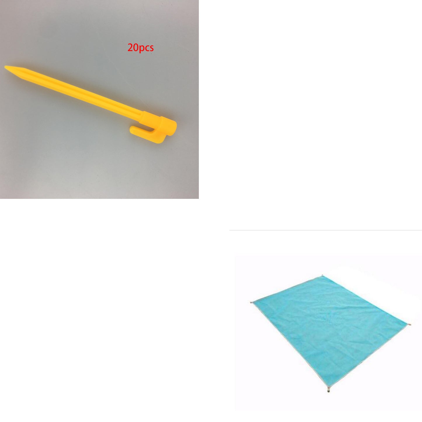 Flag Village Folding Mat Beach Mat Leaky Sand Beach Mat Outdoor Travel Picnic Mat Camping Mat