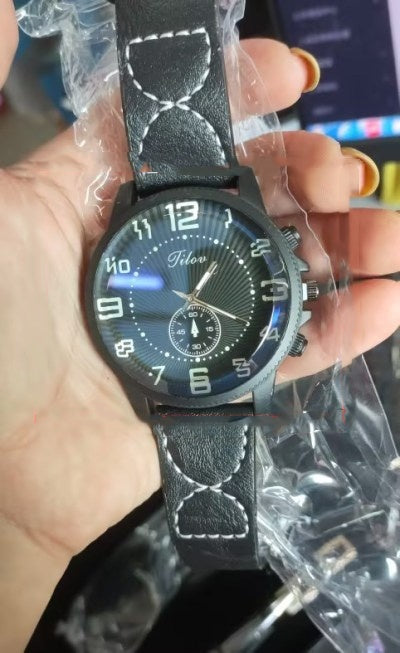 Flag Village Present Gift Box Set Men Watch Sung
