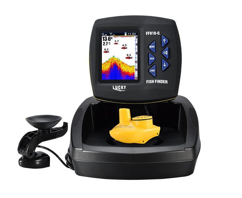 Flag Village Wireless Sonar Intelligent Muddy Water Vision Outdoor Fishing Gear Fish Finder