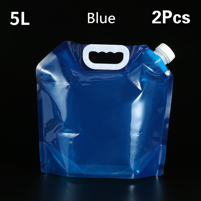 Flag Village PVC Outdoor Camping Hiking Foldable Portable Water Bags Container