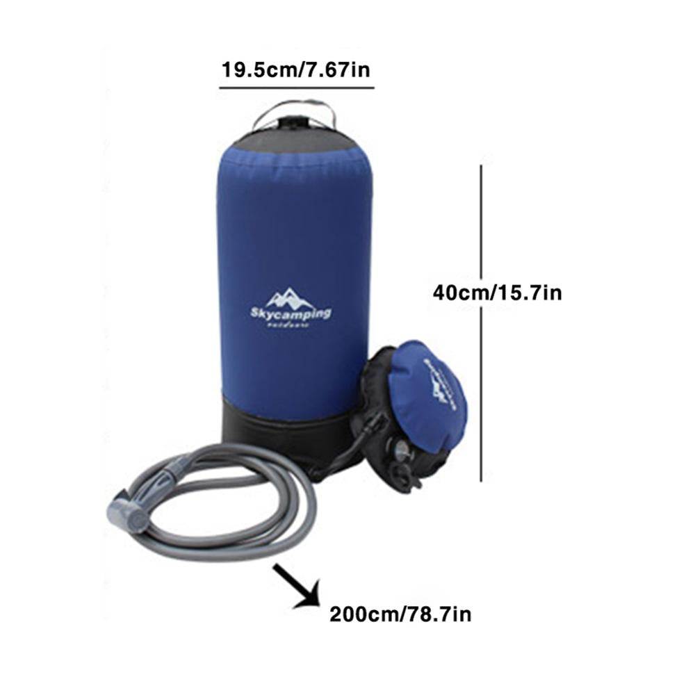 Flag Village Outdoor Camping portable pressure outdoor shower bag