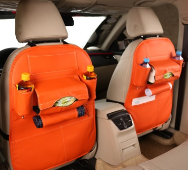 Flag Village Car storage box bag box car seat storage leather storage bag box 50 X 65 CM