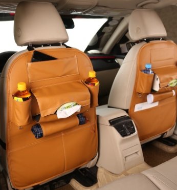 Flag Village Car storage box bag box car seat storage leather storage bag box 50 X 65 CM