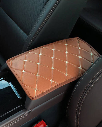 Flag Village Leather Car Center Armrest Case Cover Car Armrest Case Pad
