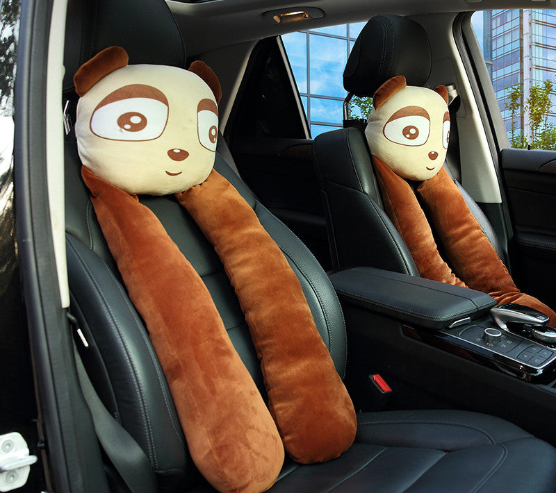 Flag Village Cartoon Creative car Pillow holder