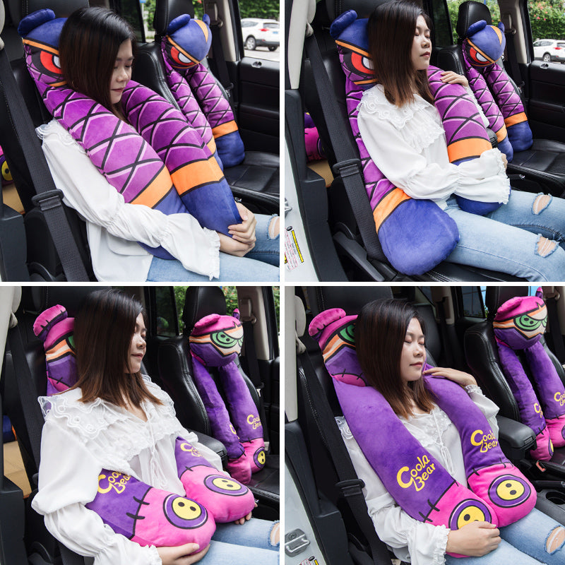 Flag Village Cartoon Creative car Pillow holder