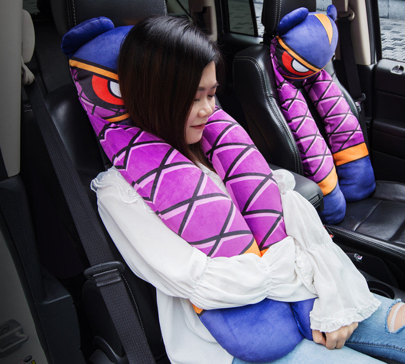 Flag Village Cartoon Creative car Pillow holder