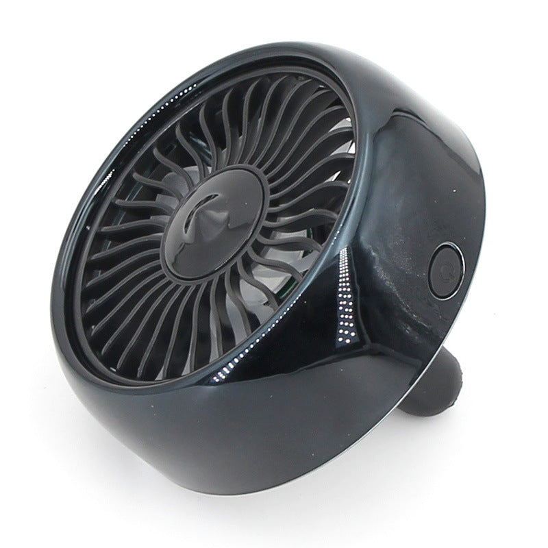 Flag Village Car USB Fan Air Outlet Lighting Creative Car Interior Car Auto Supplies ABS