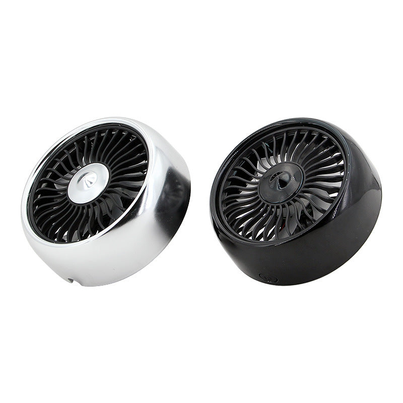 Flag Village Car USB Fan Air Outlet Lighting Creative Car Interior Car Auto Supplies ABS