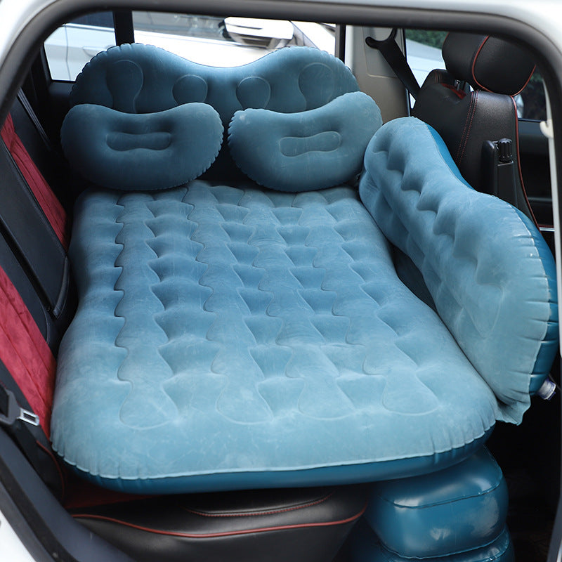 Flag Village Inflatable Mattress Camping Car Air Mattress Car Travel Mattress Outdoor Car Pillow Bed