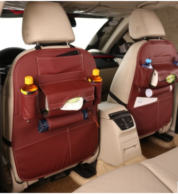 Flag Village Car storage box bag box car seat storage leather storage bag box 50 X 65 CM