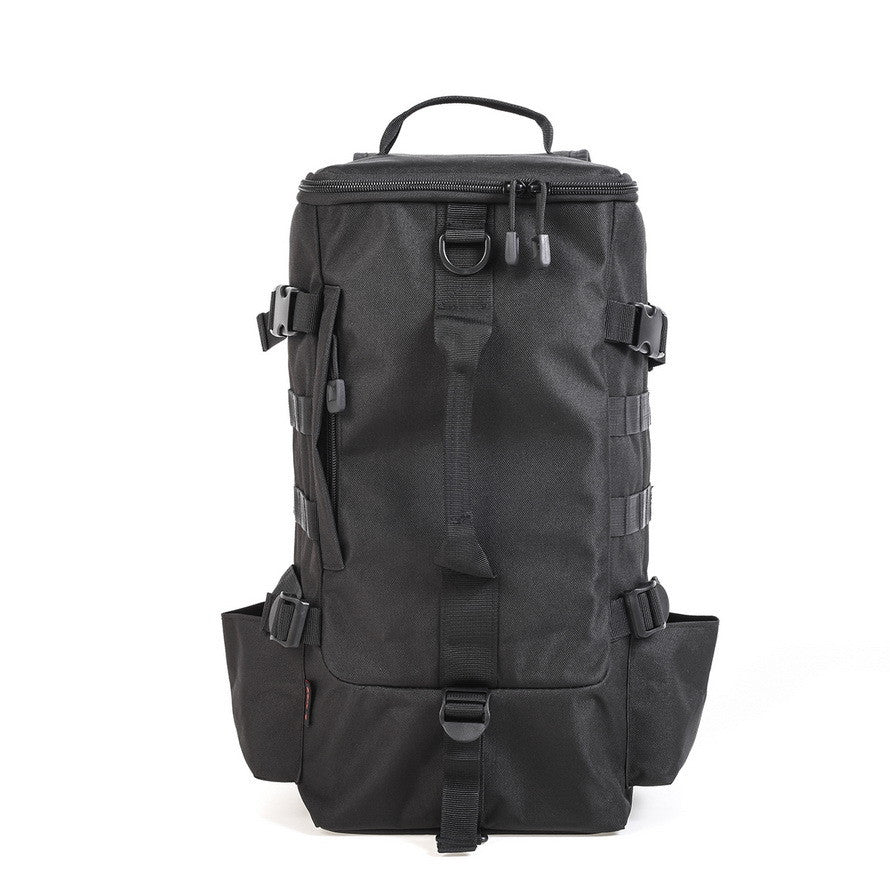 Flag Village Outdoor Fashion Simple Cylinder Fishing Rod Bag Backpack 17.4L