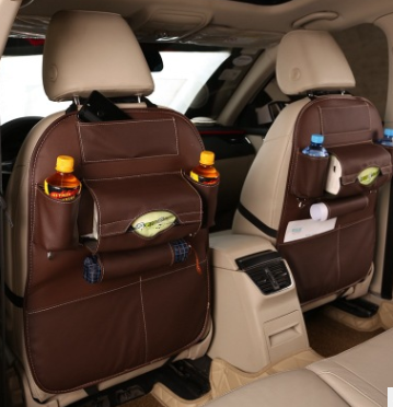Flag Village Car storage box bag box car seat storage leather storage bag box 50 X 65 CM