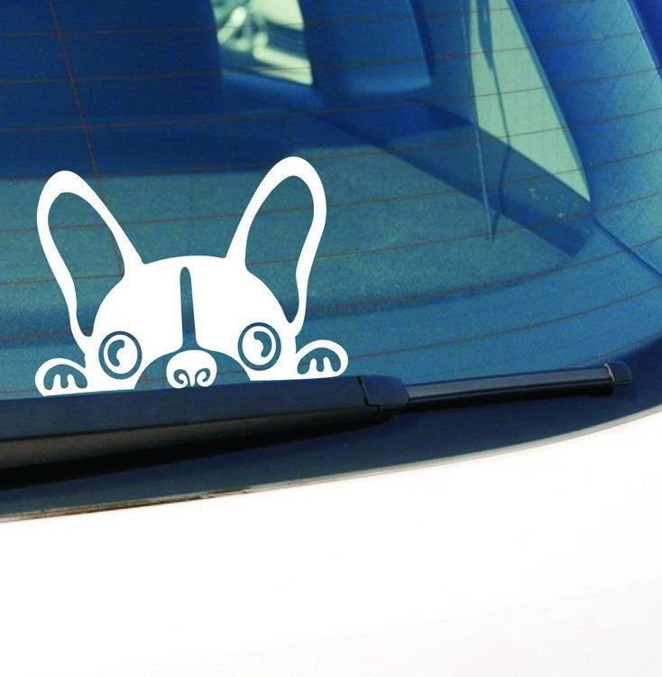 Flag Village Puppy Dog car stickers automotive accessories decoration 15 X 10 CM