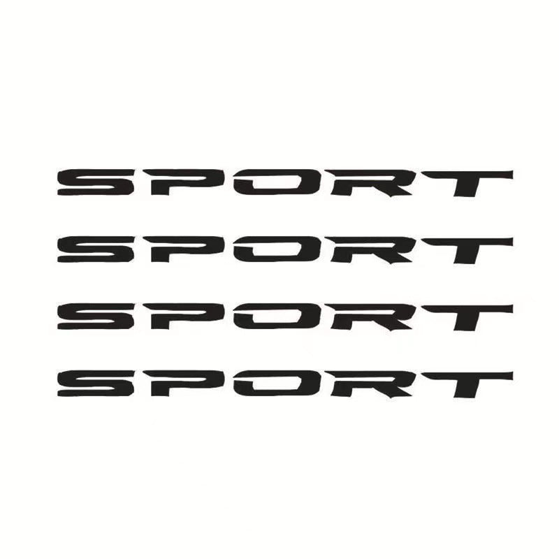 Flag Village outdoor Car Stretch SPORT Sticker Modification Sticker 13CM