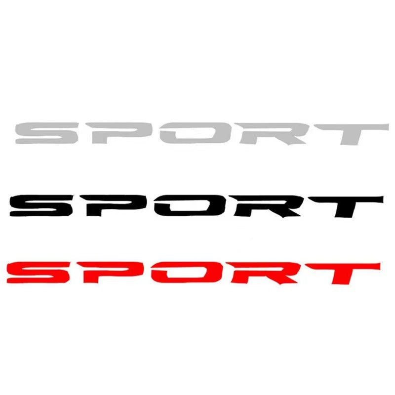 Flag Village outdoor Car Stretch SPORT Sticker Modification Sticker 13CM