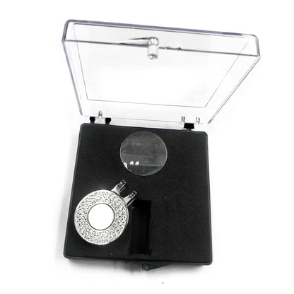 Flag Village Acrylic Transparent Mark Coin Fork Cap Clip Set Gift Box