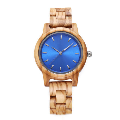 Flag Village Ultra-thin Fashion Simple Gifts Wooden Watch