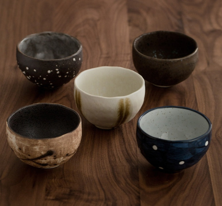 Flag Village Tableware Gift Box Set Japanese-style Household Heat-resistant Ceramic Soup Bowl