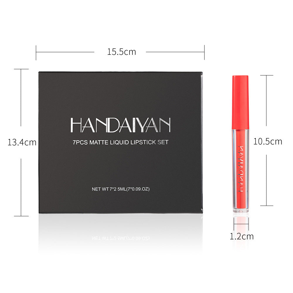 Flag Village Non-stick Matte Lip Gloss Gift Box