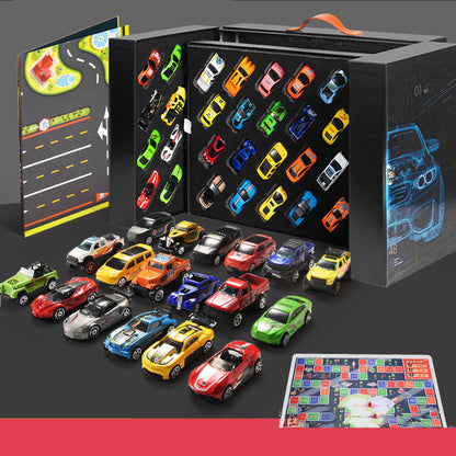 Flag Village Children's Alloy Car High-grade Gift Box Set