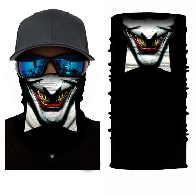 Flag Village Multifunctional Magic Headband Windproof Sunscreen Outdoor Cycling Mask