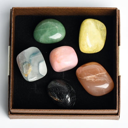 Flag Village Rough Stone Halloween Christmas Box Set Decoration