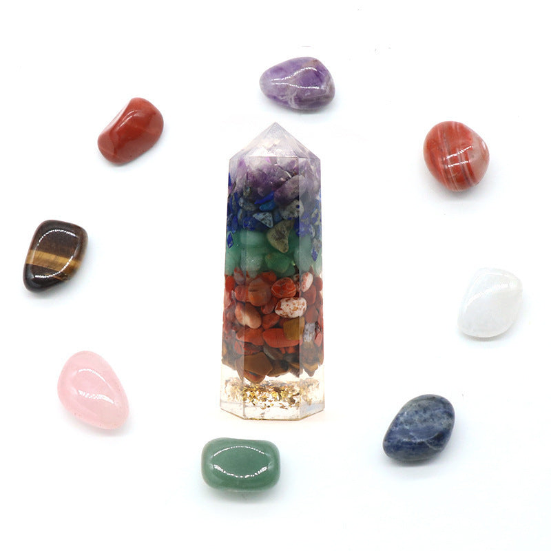 Flag Village Colorful Series Crystal Stone Gift Box