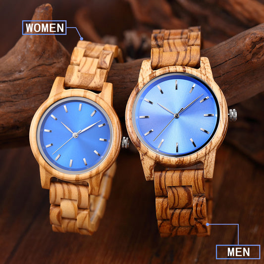 Flag Village Ultra-thin Fashion Simple Gifts Wooden Watch