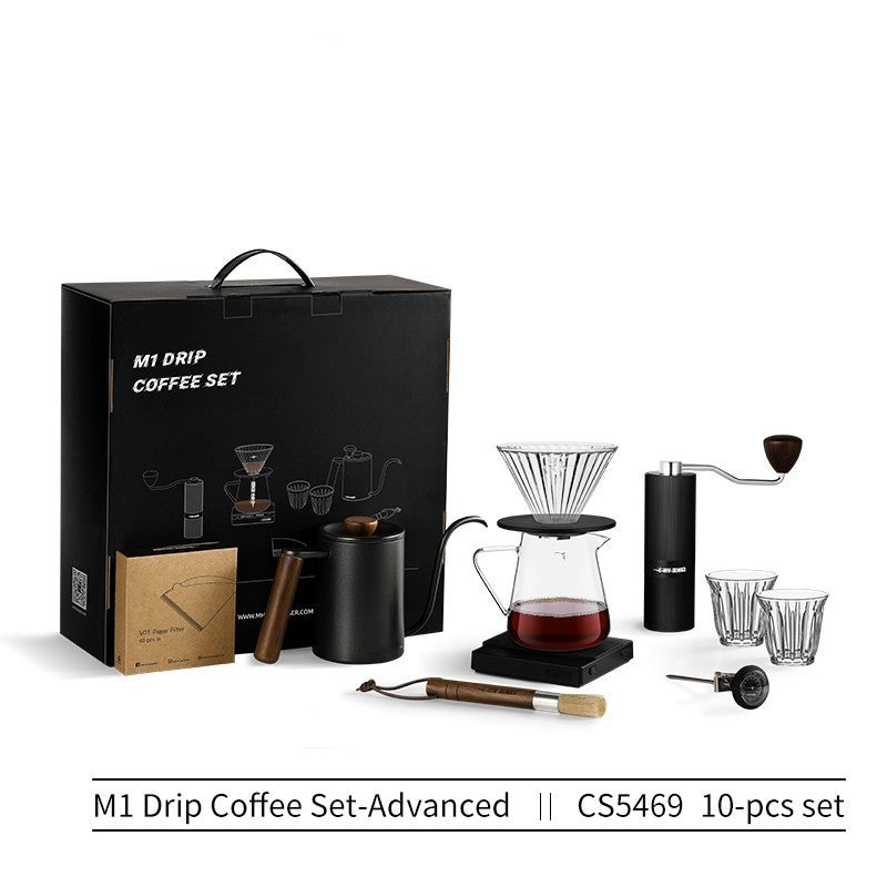 Flag Village Bomber Hand Brewed Coffee Pot Set Gift Box