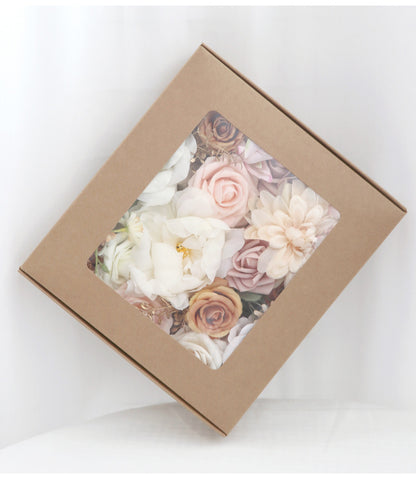 Flag Village Flower Box Wedding Birthday Party Gift Wedding Bridesmaid Bridal Bouquet