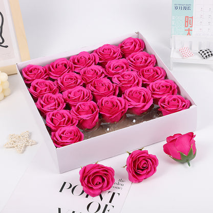 Flag Village Valentine's Day Simulation Soap Flower Gift Box
