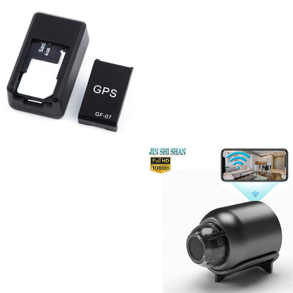 Flag Village Auto Tools Car Tracker Magnetic Mini Car Tracker GPS Real Time Tracking Locator Device Recordable Anti-lost Rechargeable Locator