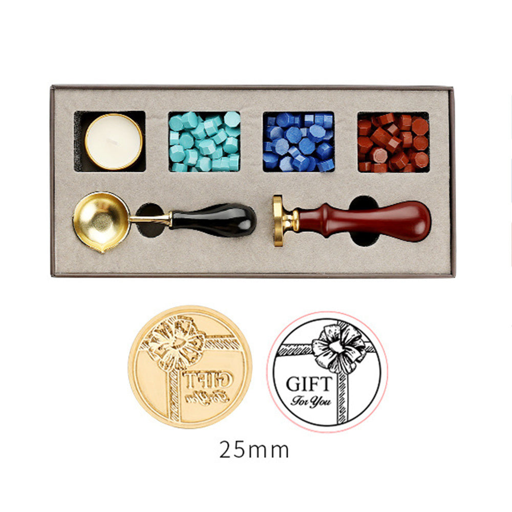 Flag Village Full Set Of Gift Box With Wax Grain Seal Head