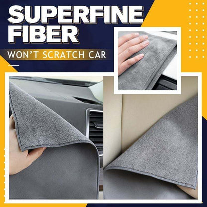 Flag Village Auto Tools Thickened Absorbent And Hairless Deerskin Car Wash Towel