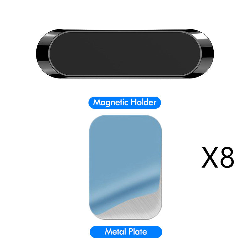 Flag Village Auto Tools F6 Strip Plate Magnetic Car Phone Holder Stand Magnet Holder For Phone In Car Mount Holder