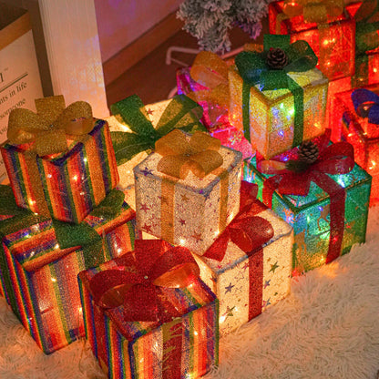 Flag Village Christmas Gift Box Three Piece Set