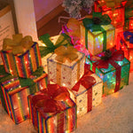 Flag Village Christmas Gift Box Three Piece Set