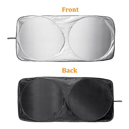 Flag Village Auto Tools Foldable Car Front Rear Window Windshield Sun Shade Shield Cover Visor UV Block