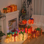 Flag Village Christmas Gift Box Three Piece Set