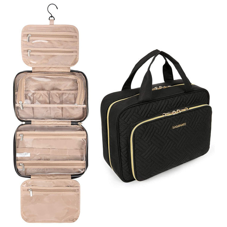 Flag Village Amazon Wash Bag Hanging Travel Makeup Storage Box Portable Clear Cosmetic Bag Travel Toiletry Set