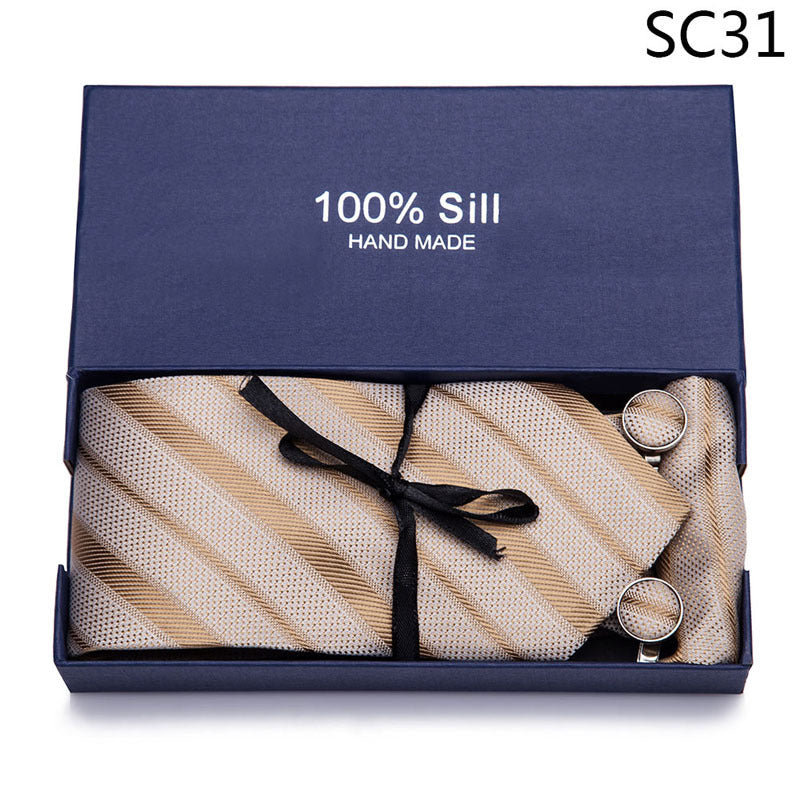 Flag Village Men's Tie Gift Box Set Group Business Formal