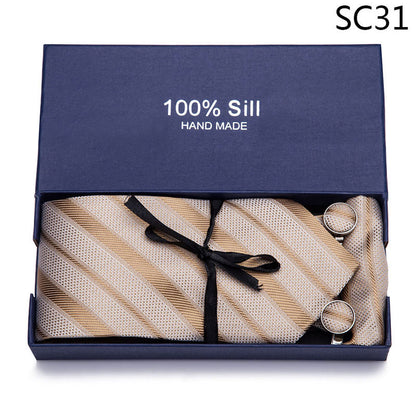 Flag Village Men's Tie Gift Box Set Group Business Formal
