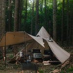 Flag Village Waterproof Outdoor Camping Chimney Tent