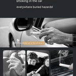 Flag Village Auto Tools Car Automatic Sensing Touch Infrared Smoking Metal Smart Ashtray With Lid