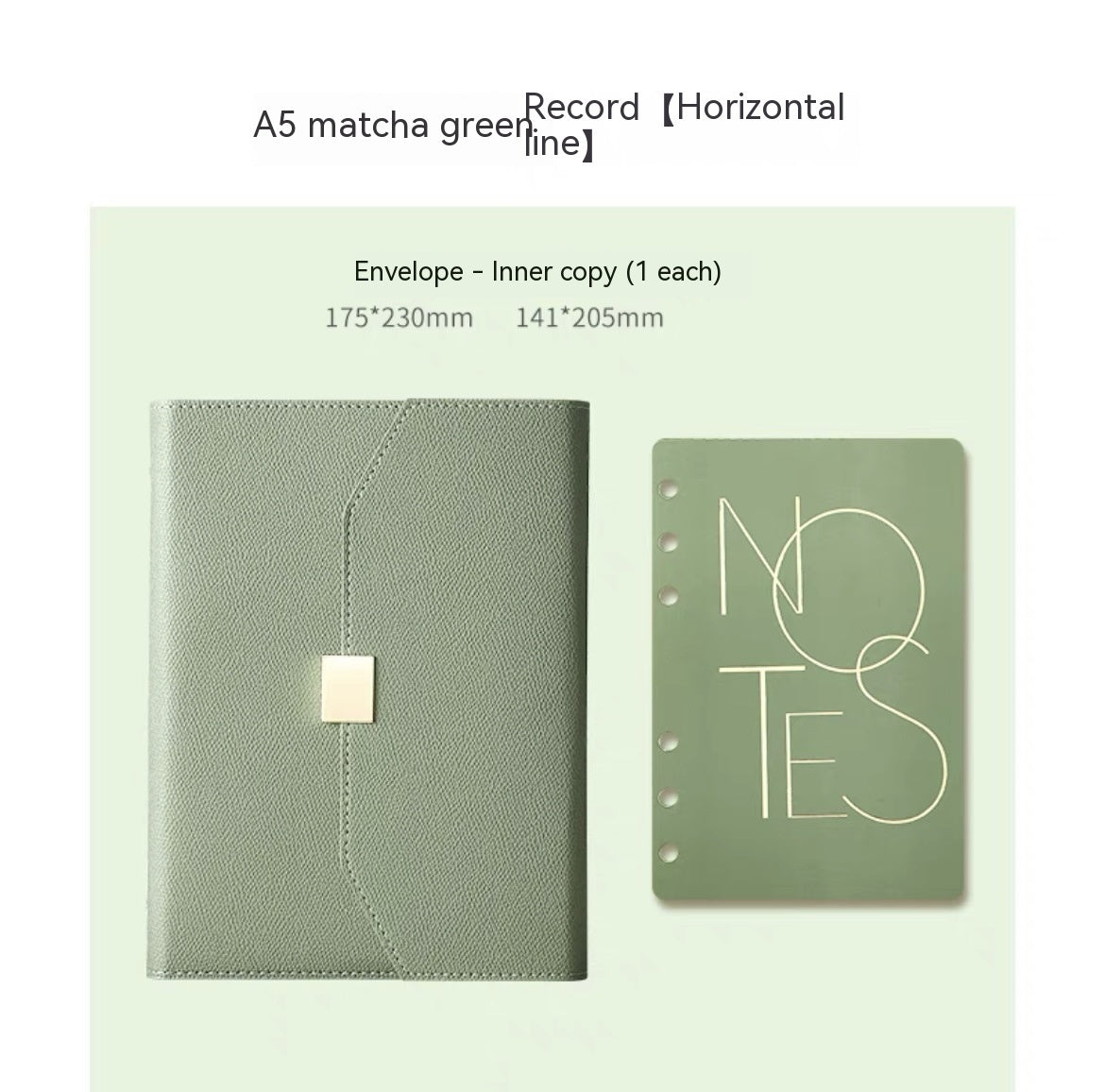 Flag Village Business Advanced Loose Leaf Notebook Gift Box Set