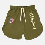 Flag Village Casual Running Breathable Wicking Speed Bar Tide Men's Shorts