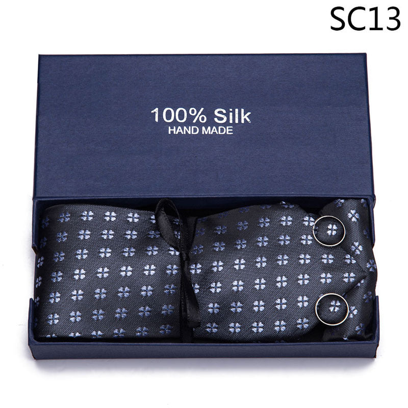 Flag Village Men's Tie Gift Box Set Group Business Formal