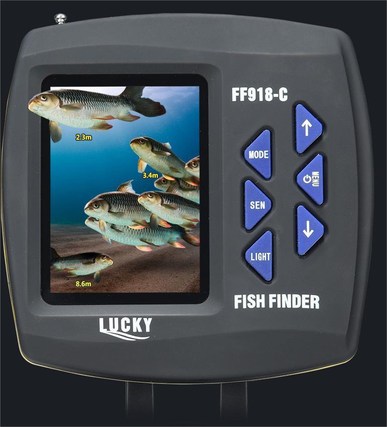 Flag Village Wireless Sonar Intelligent Muddy Water Vision Outdoor Fishing Gear Fish Finder